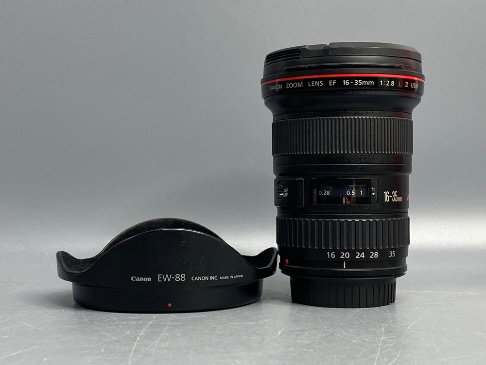 Canon EF 16-35mm 2.8L II USM нюанс по корпусу на шкале
