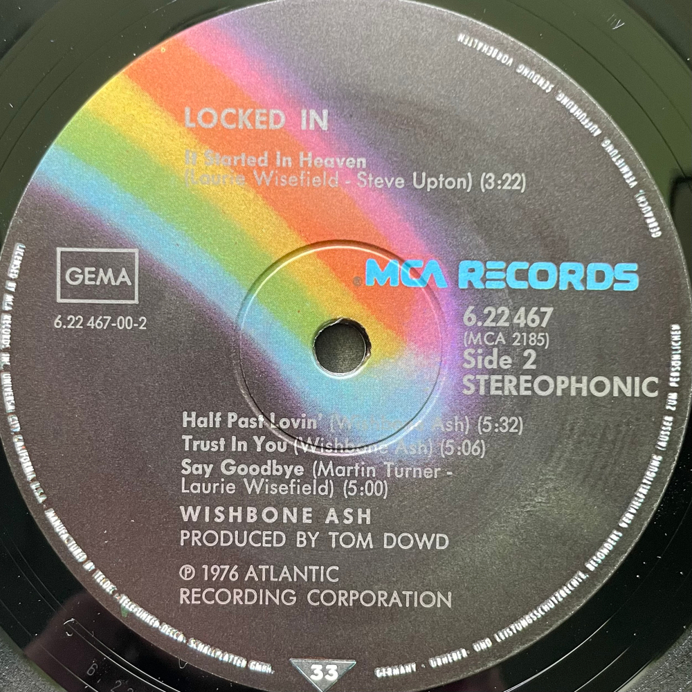 Wishbone Ash - Locked In (Германия 1976г.)
