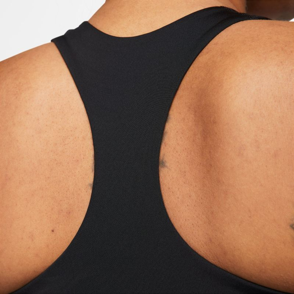 Женский топ теннисный Nike Dri-Fit Swoosh Bra Tank - черный