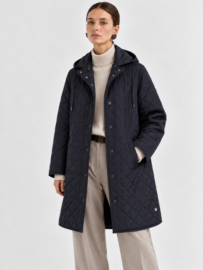 Стеганое пальто Weekend MaxMara, XS