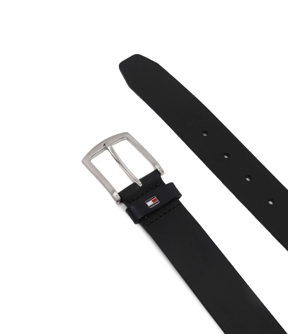 Кожаный ремень NEW DENTON 3.5 BELT Tommy Hilfiger - черный(AM0AM08360)
