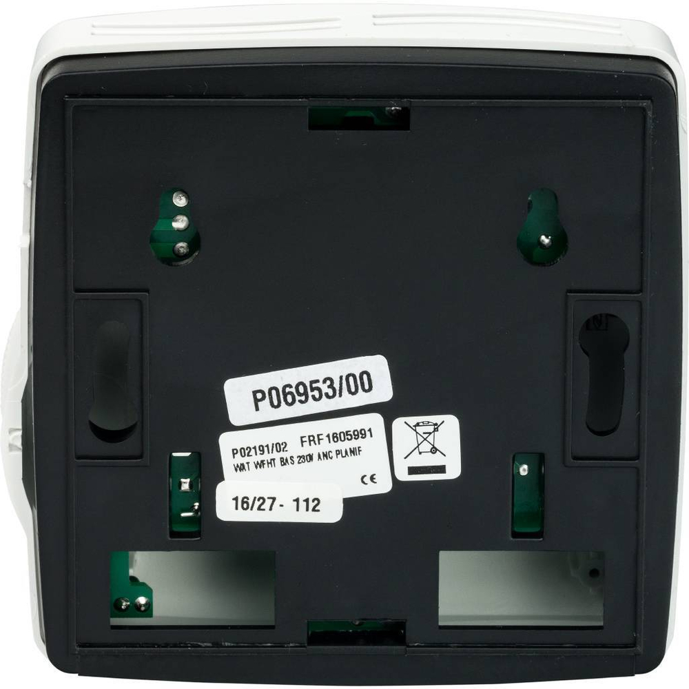 STOUT Проводной электронный термостат WFHT-BASIC со светодиодом (норм. закр.)