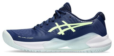 Женские Кроссовки теннисные Asics Gel-Challenger 14 - blue expanse/illuminate yellow