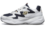 Skechers D"Lites Airy Low Running Shoes White/Blue