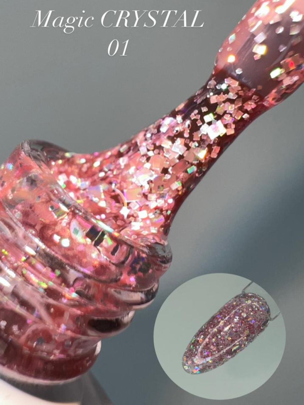 Гель-лак FOR YOU Magic Crystal № 01