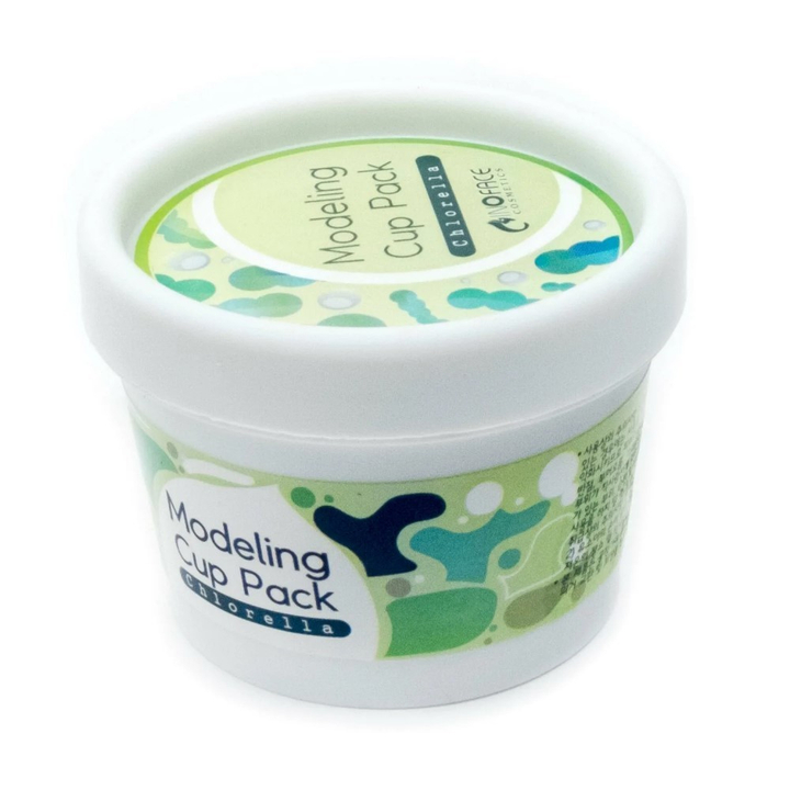 Маска для лица Inoface Chlorella Modeling Cup Pack Альгинатная с Хлореллой 15 г