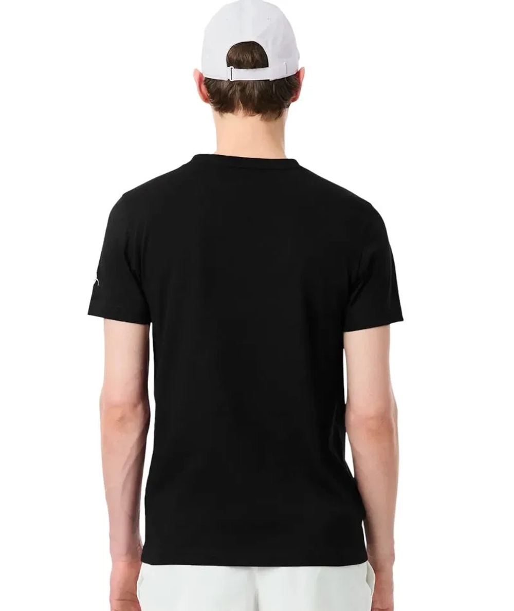 Теннисная футболка Lacoste Tennis x Novak Djokovic Pack - black