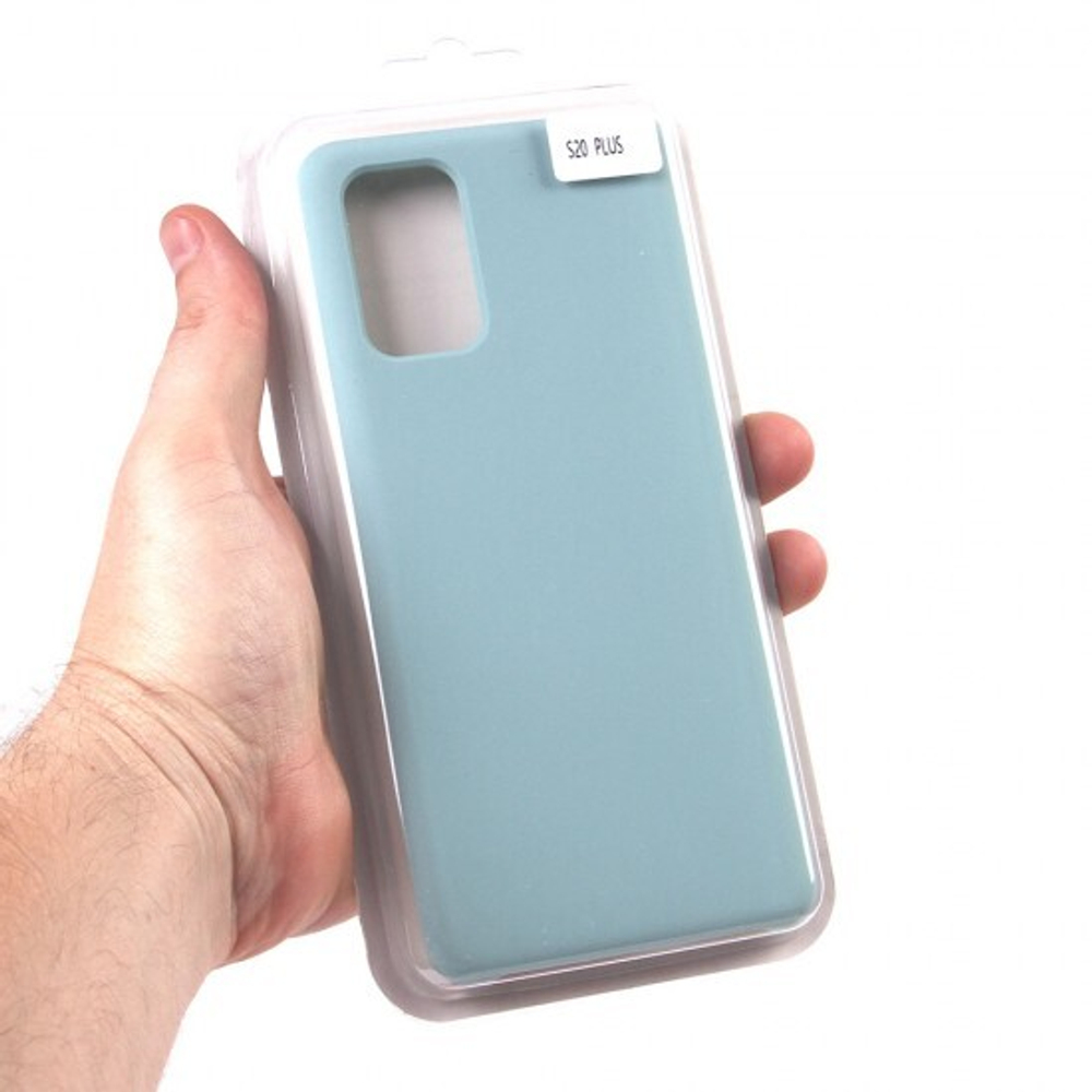 Панель Soft Touch для Samsung Galaxy S20 Plus, 007002 Мятный