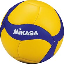 Мяч вол. сув. MIKASA V1.5W, р.1, диам. 15см синт. кожа (ПВХ), маш.сш, желто-синий