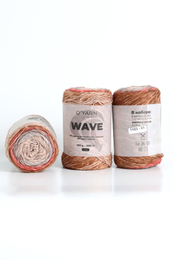 Пряжа O'Yarn WAVE, 500г
