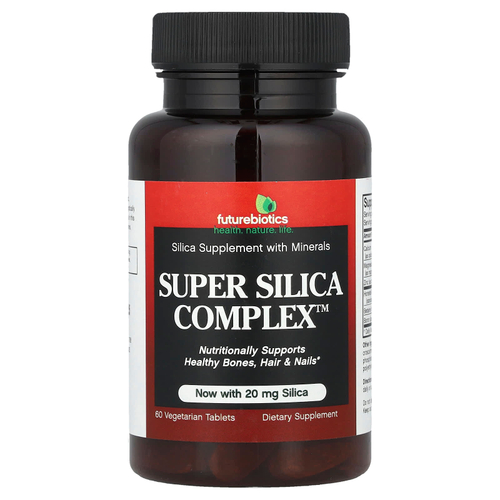 Futurebiotics, Super Silica Complex™, комплекс с диоксидом кремния, 60 вегетарианских таблеток