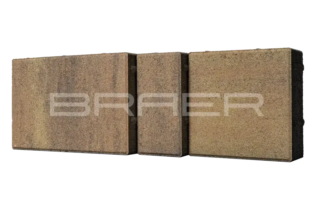 Тротуарная плитка Braer Старый город Ландхаус, Color Mix Прайд, 80 мм