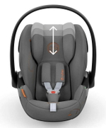 Коляска Cybex Priam IV Rosegold complete Cloud G Lava Grey Base G 3 в 1 Mirage Grey