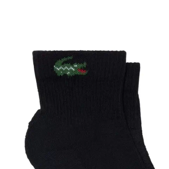 Теннисные носки Lacoste Low 3P - black