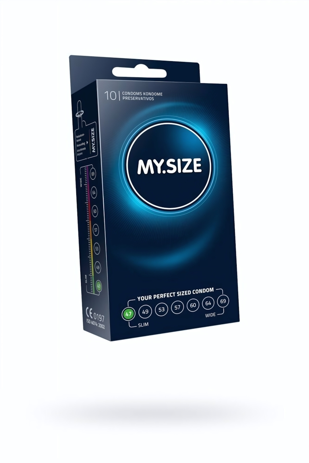 Презервативы MY.SIZE №10 размер 47 ширина 4,7 см