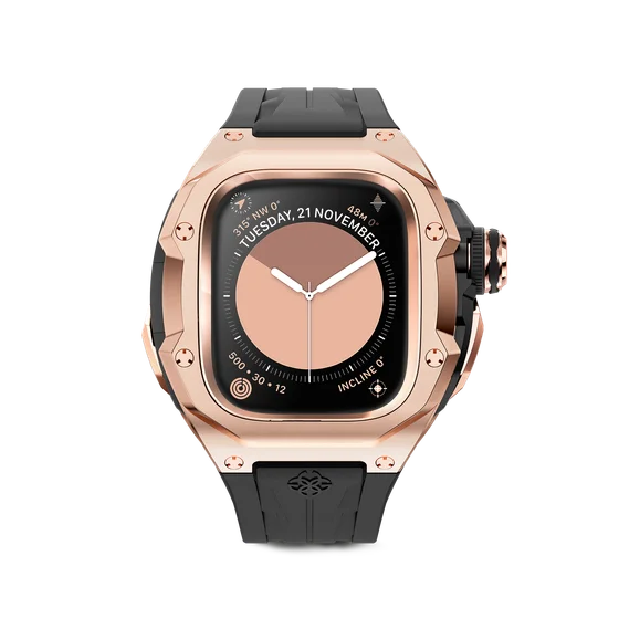 Корпус для Apple Watch Ultra RSTIII49 - Розовое золото/Сталь