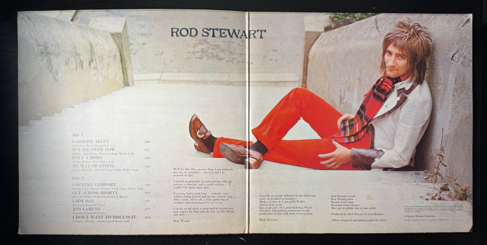 Rod Stewart ‎– Gasoline Alley (Германия 1970г.)