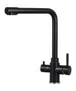 Кухонный смеситель Kuppersberg Geo KG2385CR BLACK фото 