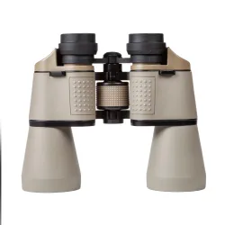 Бинокль Praktica Falcon 12x50 Sand - вид сзади, текстурированная поверхность на окуляре