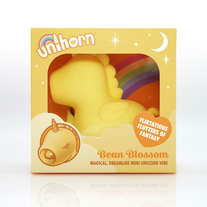 Unihorn - Bean Blossom - Вибромассажер со стимуляцией язычком