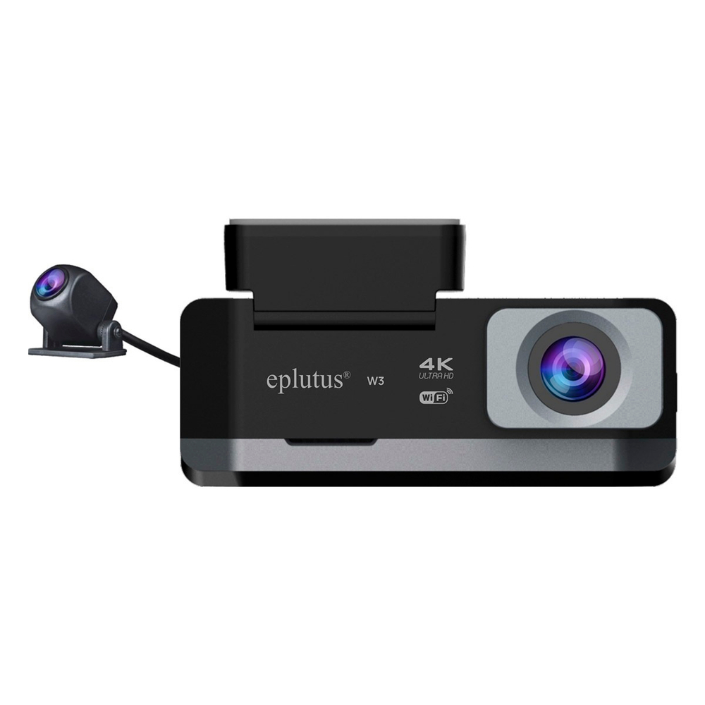 Видеорегистратор 4K ULTRA HD WI-FI Dual камеры Eplutus W3
