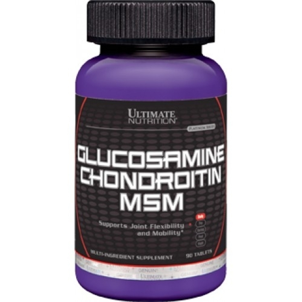 Ultimate Nutrition Glucosamine & Chondroitin & MSM 90таб