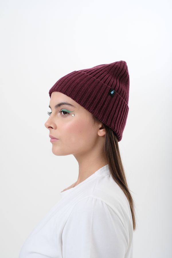 Шапка Ordinary Beanie Бордовая - фото 2