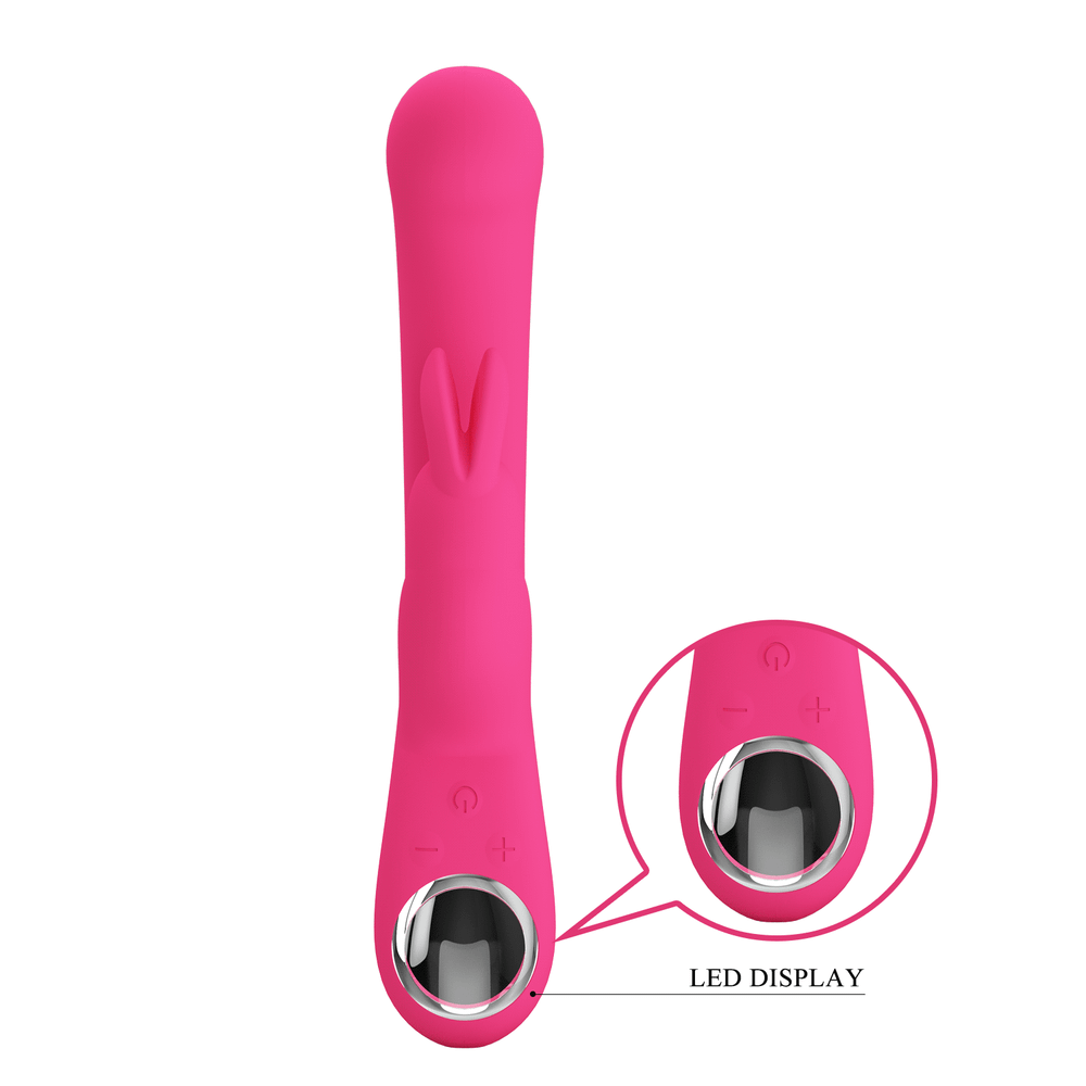 Вибратор с дисплеем Pretty Love BW-500004-LED-1