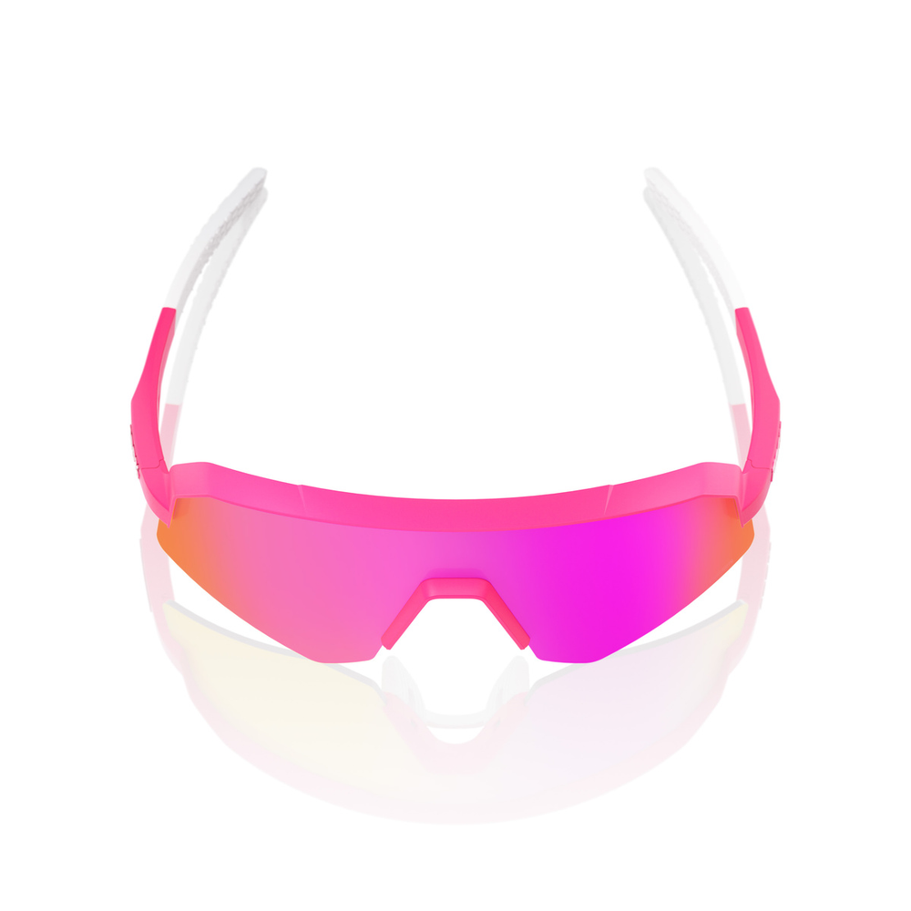 Спортивные очки 100% Slendale SL / Pitaya / Hiper Pink Mirror Lens / на узкое лицо