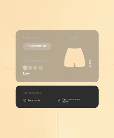 Высокие шорты Comfortlux, 10 см - OYSHO