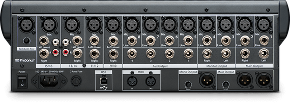 PreSonus StudioLive 16.0.2 USB компактный цифровой микшер