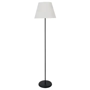 Торшер 1*E27 A5068PN-1BK бежевый/черный Alea Arte Lamp