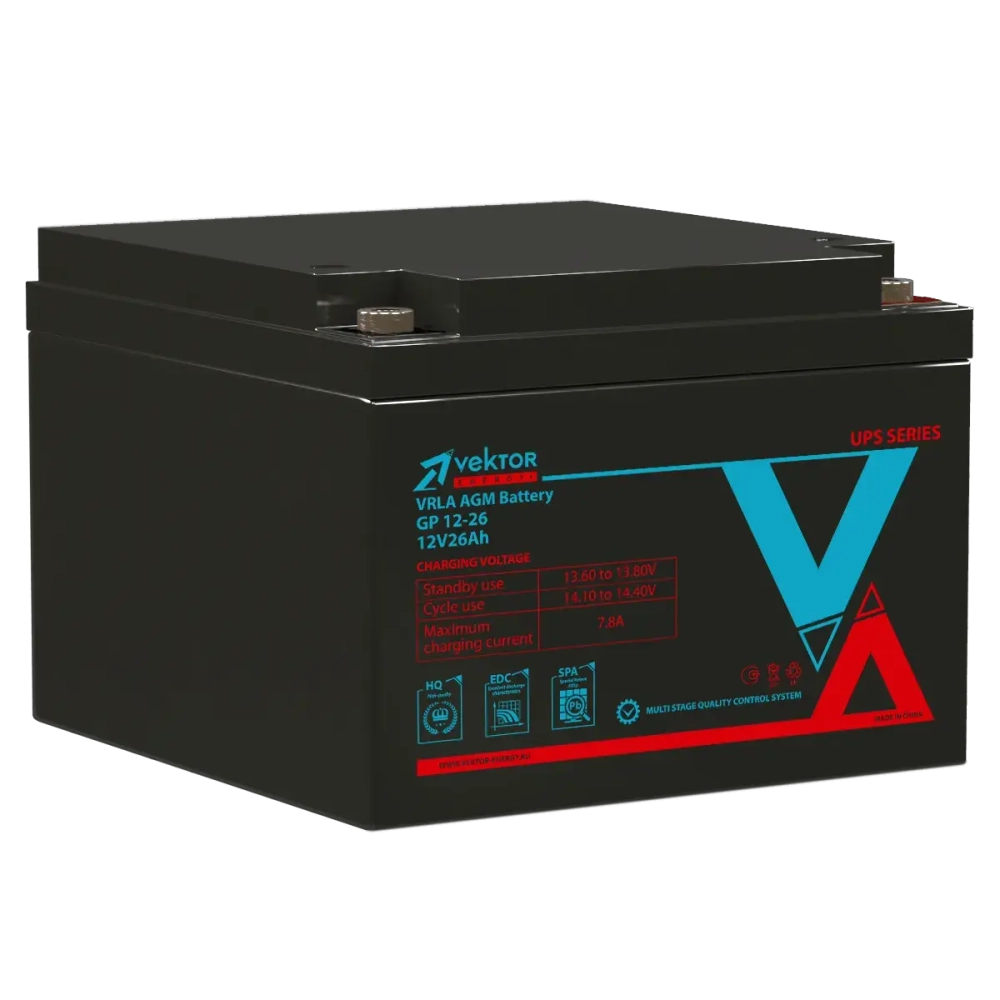 Аккумуляторная батарея Vektor Energy GP 12-26S
