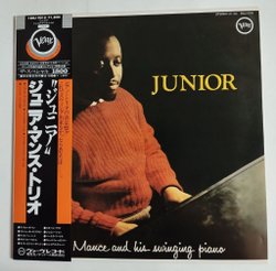Винтажная виниловая пластинка LP Junior Mance (Japan 1981) (Obi)