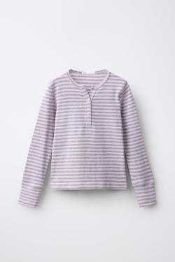 ZARA ПИЖАМА В ПОЛОСКУ, РОЗОВЫЙ