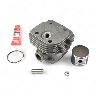 Поршневая группа б/п Husqvarna 365/372 (D:48-мм, патрубок: круг, 1-кольцо, керамика) [Winzor]