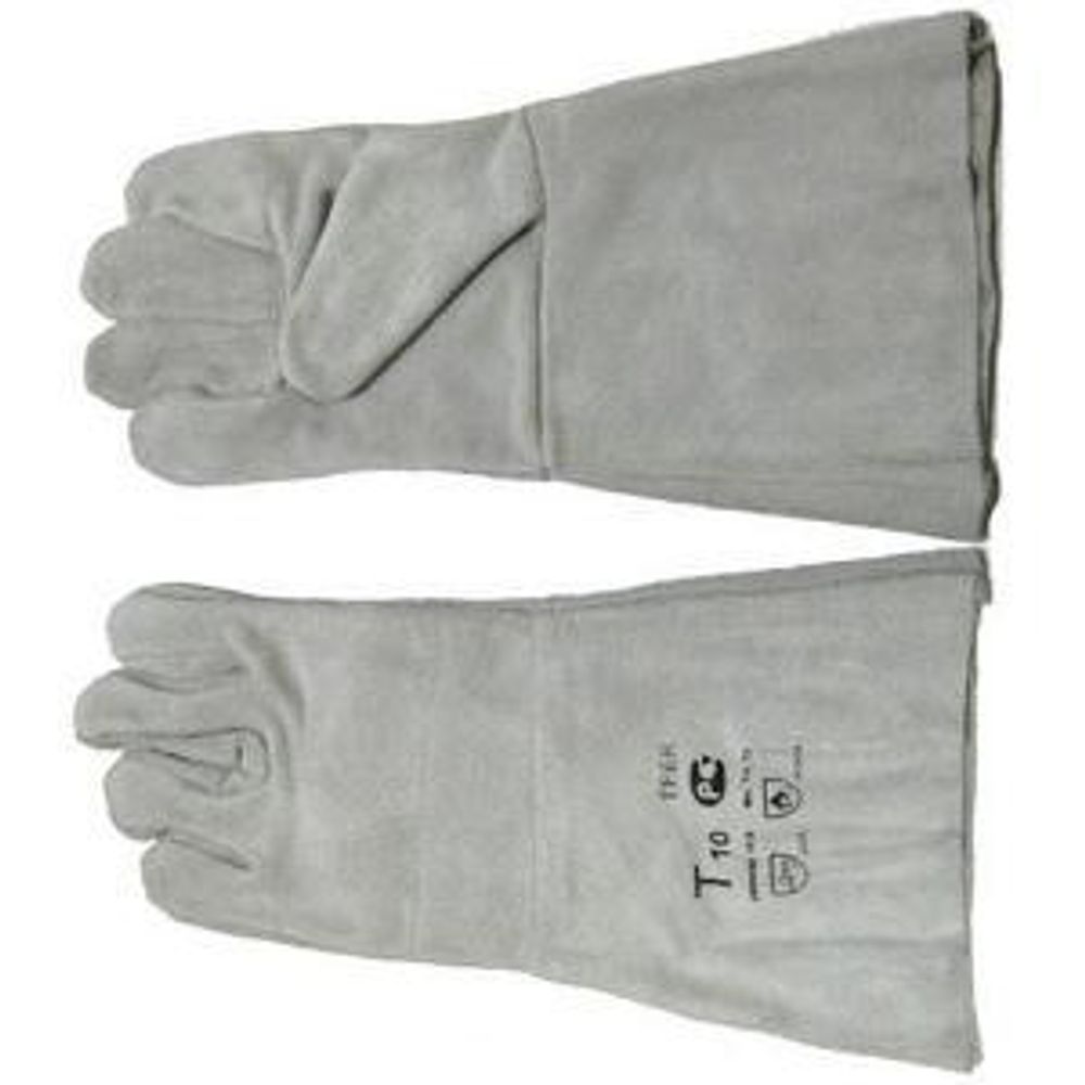 Краги спилковые пятипалые Люкс Краги спилковые пятипалые Люкс