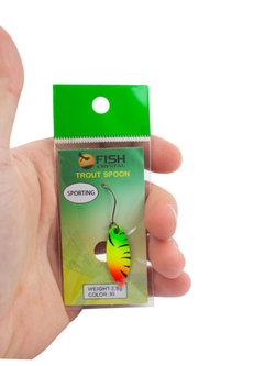 Блесна Fish Crystal SPORTING 30 мм 2.8 г на форель цвет 95
