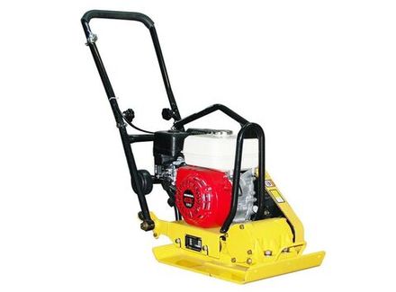 Виброплита бензиновая TOR C-60(R) - [65 кг / 10,5 кН / Loncin G200F]