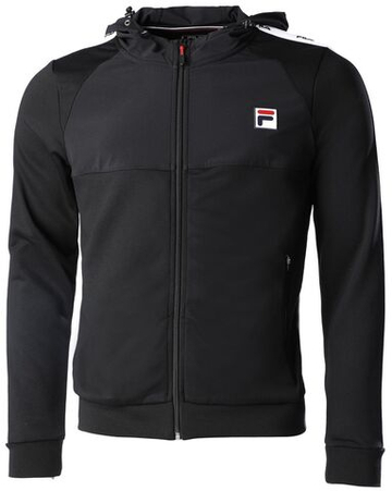 Мужская теннисная кофта Fila Coachjacket Freddie M - черный
