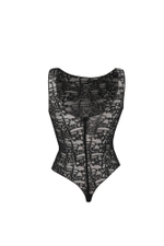 Кружевное боди Elisabetta Franchi - черный(BO00546E2)