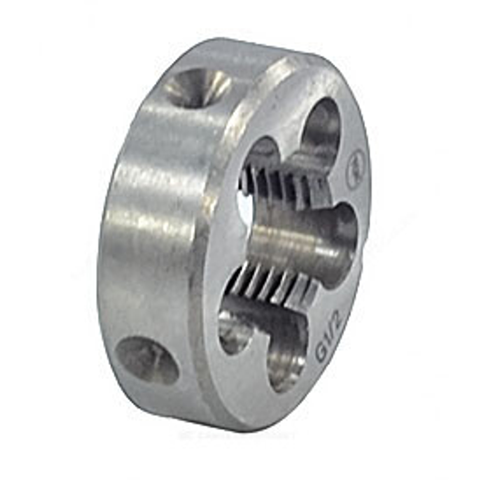 Плашка 2654-0157 с трубной резьбой 1/2" Дн45 ГОСТ 9740-71