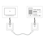 Розетка HDMI (черный матовый)