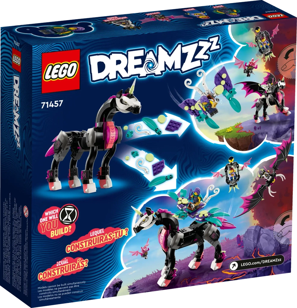 Конструктор LEGO DREAMZzz 71457 Летающий конь-Пегас