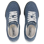 KARL LAGERFELD Low top Canvas Shoes 1.8cm Women"s Blue