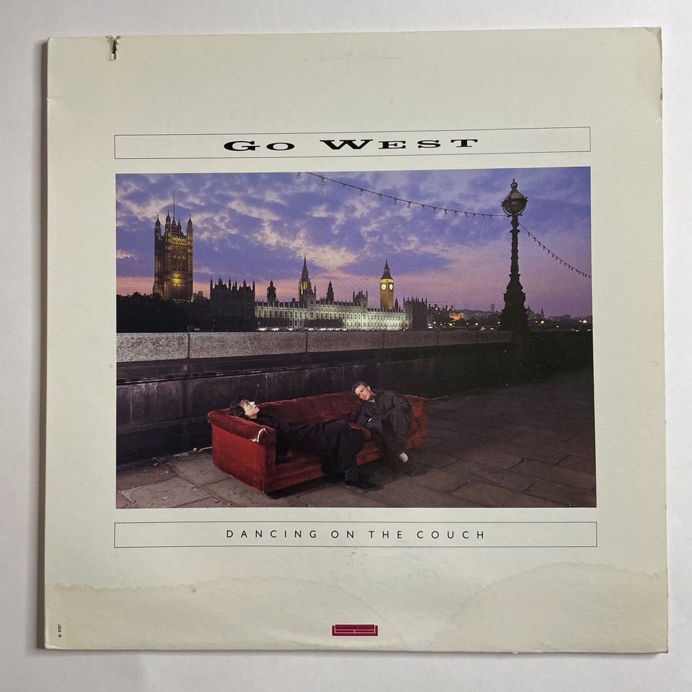 Винтажная виниловая пластинка LP Go West Dancing On The Couch (Canada 1987)