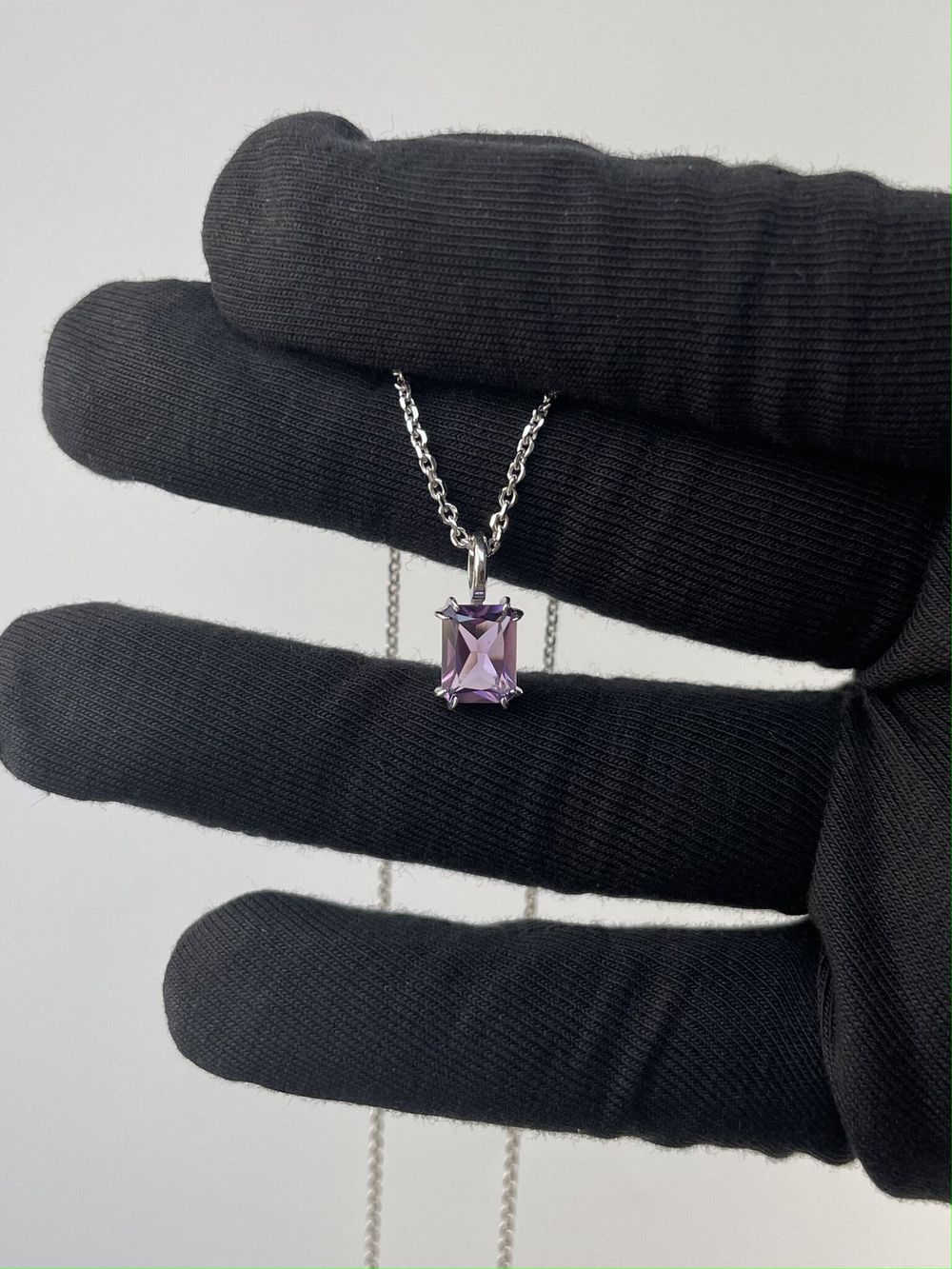 Подвеска Кристал Классик с аметистом / Crystal Classic
