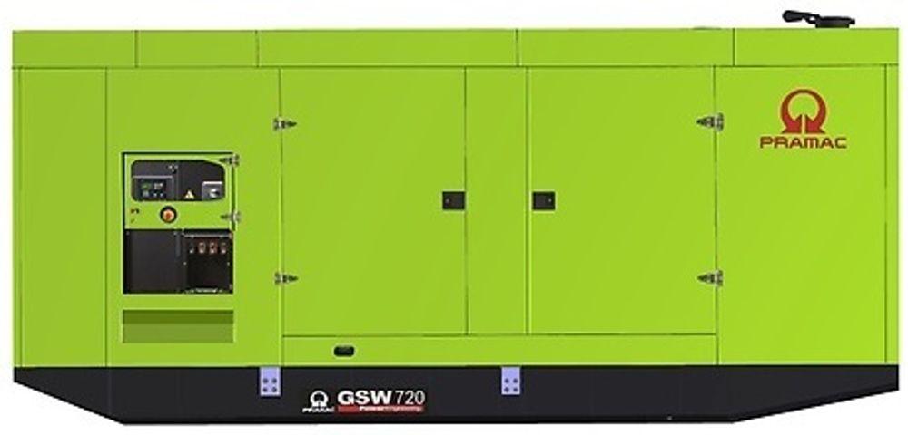 Дизельный генератор Pramac GSW 720 P в кожухе Дизельный генератор Pramac GSW 720 P в кожухе