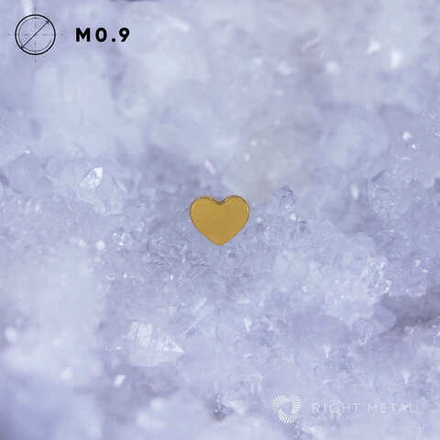 Heart PVD Yellow