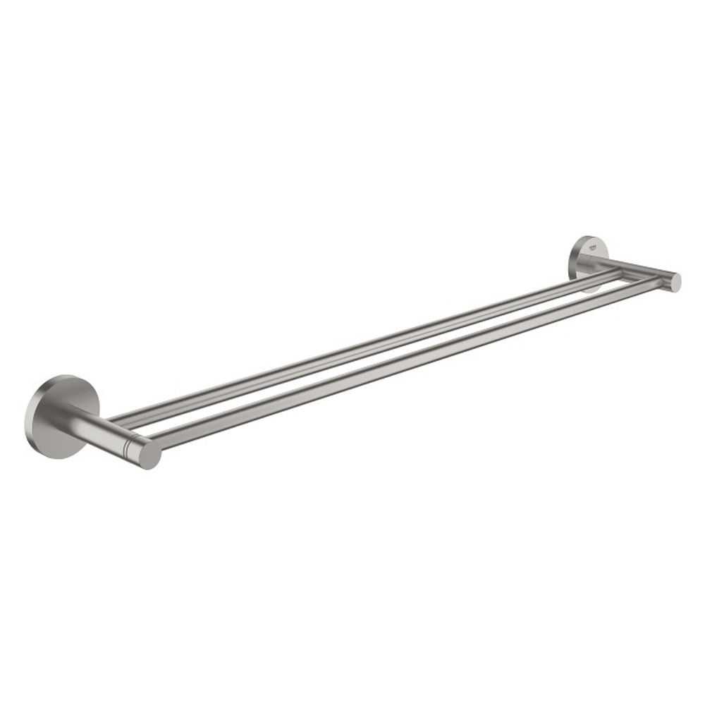 Держатель для полотенца GROHE Start, двойной, 654 мм, цвет СуперCталь (41203DC0)